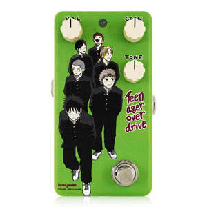 Animals Pedal アニマルズペダル Custom Illustrated MAOD 羊の目 Teen Ager Over Drive ギターエフェクター オーバードライブ