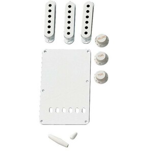 Fender フェンダー Vintage-Style Stratocaster Accessory Kit White ホワイト アクセサリーキット ストラトキャスター用の画像1