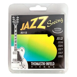 Thomastik-Infeld JS112 JAZZ SWING Flat Wound Flat wow ndo гитара струна ×3 комплект 