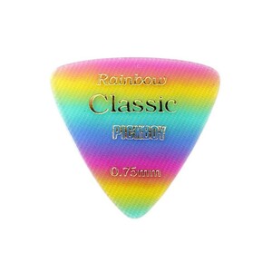 PICKBOY GP-17RA/075 Vintage Classic Rainbow 0.75mm guitar pick ×10 sheets 