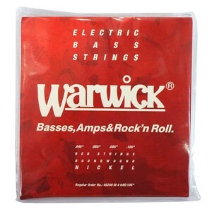ワーウィック WARWICK 46200 M 4 045/105 RED nickel 4-string Set ベース弦