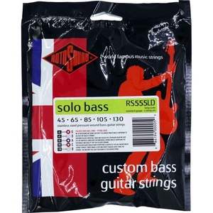 ロトサウンド 5弦ベース弦 1セット RS555LD SOLO BASS 55 5-STRING STANDARD 45-130 5弦ベース用 エレキベース弦 ROTOSOUND