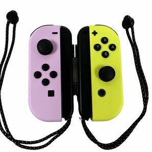 Nintendo Switch Joy-Con パステルイエロー パープル 2個セット ニンテンドースイッチ コントローラー