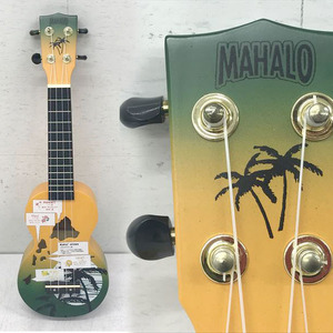 C2991YO ◆0217【アウトレット品】ウクレレ ソプラノ MAHALO MD1HA gnb デザイナーシリーズ ハワイ弦楽器