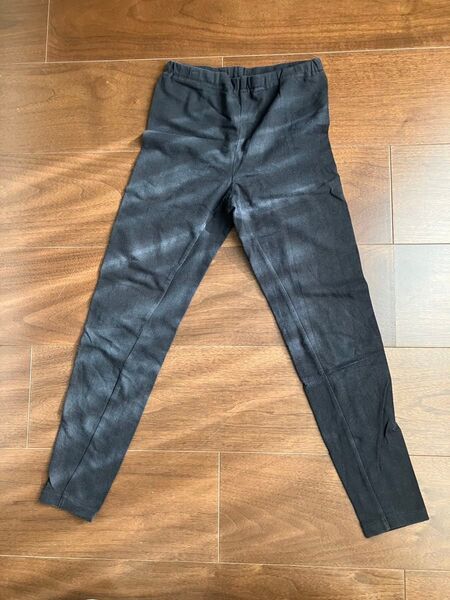 UNIQLOユニクロ 黒パンツレギンス 140cm