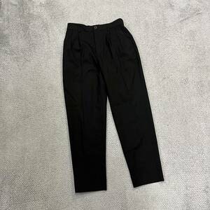 100円スタート♪ （1）MACKINTOSH PHILOSOPHY マッキントッシュフィロソフィー　スラックスパンツ　サイズ36　レーヨンブレンド　ブラック