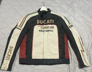 DUCATI ドゥカティ　ビンテージジャケット　旧ロゴ　　　　　　サイズ52(XL) 