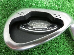 ♪Callaway キャロウェイ STEELHEAD PRO SERIES X16 / 9番 アイアン 単品 純正スチールシャフト N.S.PRO 990GH FLEX-R ♪M1452