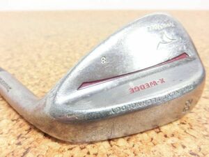 ♪BRIDGESTONE ブリヂストン TOURSTAGE X-WEDGE ウェッジ 52° 8 スチールシャフト Dynamic Gold FLEX-? 中古品♪F0192