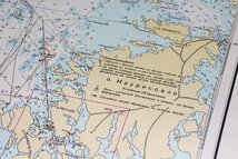 冷戦ロシア 当時の航海図 26020 ソ連国防省航海海洋主局 門外不出_画像7