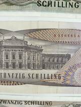 A 1814.オーストリア3種紙幣 外国紙幣_画像5