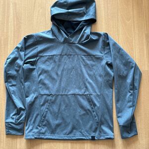 シマノ　デュラスト　パーカー　sizeM【JP】 美品　灰色系【SHIMANO、フーディ、フィッシングウェア、釣り、Hoody 、グレー 】