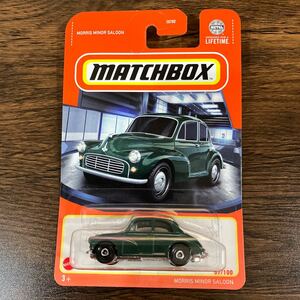 マッチボックス MATCHBOX MORRIS MINOR SALOON モーリス マイナー サルーン グリーン