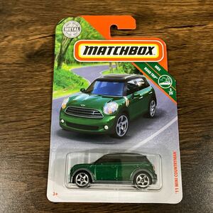 マッチボックス MATCHBOX '11 MINI COOPER COUNTRYMAN ミニクーパー カントリーマン グリーン ★ブリスター下部に割れ有り