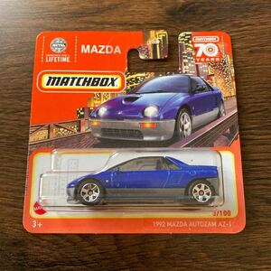 マッチボックス MATCHBOX 1992 MAZDA AUTOZAM AZ-1 マツダ オートザム AZ1 ショートカード