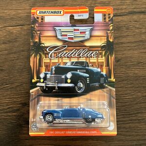 マッチボックス MATCHBOX 1941 CADILLAC SERIES 62 CONVERTIBLE COUPE キャデラック シリーズ 62 コンバーチブル クーペ