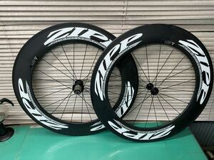 (2100)カーボンホイール ジップ？ZIPP？　現状中古品前後セット　