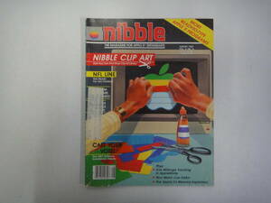 toH-13 THE REFERRENCE FOR APPLE COMPUTING nibble *87.8 NIBBLE CLIP ART