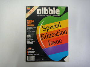 とH-２５　THE REFERRENCE FOR APPLE COMPUTING　nibble　’９０．９　NIBBLE TEST WRITER
