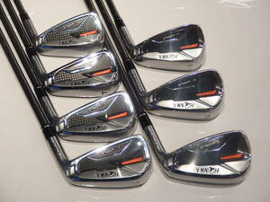 【中古_美品】 ホンマ T//WORLD TW747P アイアン #5-11(7本セット) VIZARD for TW747 50 Sシャフト / 本間ゴルフ HONMA