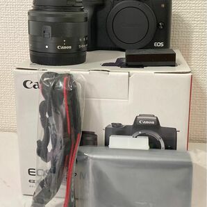 Canon camera EOS Kiss M EF-M15-45mm IS STM kit