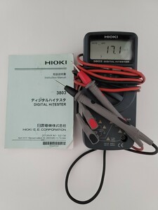  3803 HIOKI DIGITAL HiTESTER 日置 デジタルハイテスター