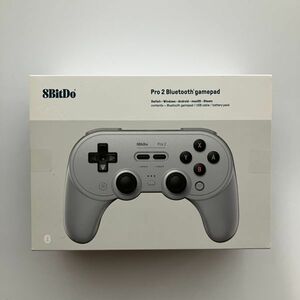 Y195★8BitDo Pro2 Bluetooth gamepad コントローラー ゲームパッド Switch グレー