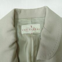 #01【即決】◇トラサルディ TRUSSARDI◇セットアップ スカートスーツ ベージュ サイズ40 #713911_画像4