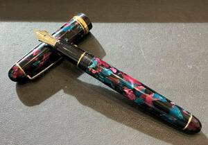 #11145【訳アリ】PILOT パイロット CUSTOM LE ペン先14K-585 M A1096　万年筆 筆記具 筆記未確認