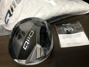 新品 最新 テーラーメイド Qi10 9.0° ドライバー ヘッド 単体 HC/保証書付 日本承正規品 シリアルあり