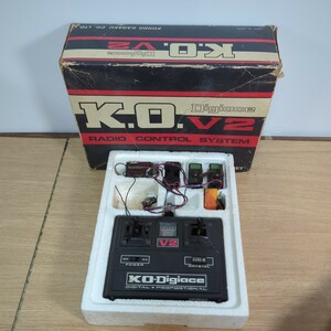 ★K.O. Digiace V2 リモコン ラジコン ラジオコントロールシステム 中古品 現状品
