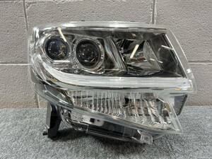 R60229 タント カスタム トップエディション LA600S 後期 純正 ヘッドライト 右 LED KOITO 100-51392 刻印 XZ インナー スモークメッキ