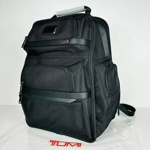 新品 未使用 極美品! TUMI トゥミ ALPHA3 アルファ3 リュック バックパック メンズ A4 大容量 多機能 型番2603578D3 黒 ブラック