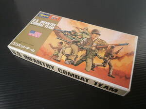 1980年 当時物 アメリカ歩兵 コンバットチーム ハセガワ ミニボックスシリーズ 34 兵隊 MB034 1/72 US Infantry Combat Team WWII hasegawa