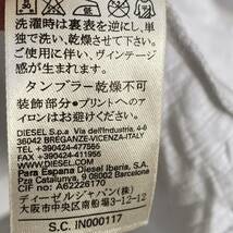 ディーゼル　DIESEL Tシャツ　S 綿100% 薄地_画像7