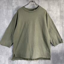 グローバルワーク　GLOBAL WORK Tシャツ　緑　L 綿100%_画像6