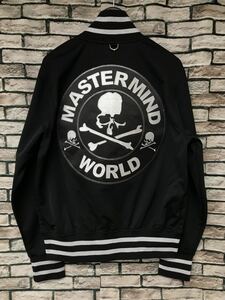  новый товар *MASTERMIND×Mitchell&Ness тормозные колодки ma Индия × Mitchell &nes*22AW задний нашивка Skull Logo куртка p Ractis жакет 