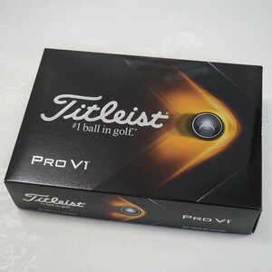 Th955812 タイトリスト ゴルフボール PRO V1 1ダース(12個) ホワイト Titleist 未使用