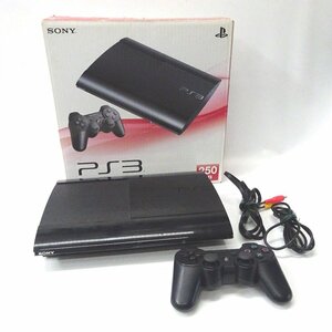 Ft1150781 ソニー ゲームハード PS3 プレイステーション3 CECH-4000B チャコール・ブラック sony 中古