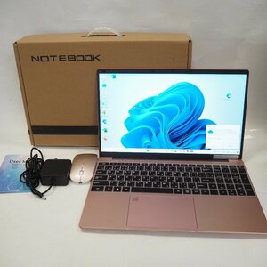 Th956521 メーカー不明 ノートパソコン DESKTOP-L3794BQ intel N95/16GB/1.70GHz/Windows 11 PRO ピンク系 美品・中古