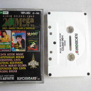 ◆カセット◆ALBUM SELEKSI EMAS 20 SUPER Mega HIT'S '92 DISCO+DANGDUT TERLARIS & TERPOPULER 輸入版 中古カセットテープ多数出品中！の画像1
