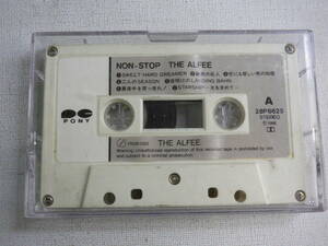 ◆カセット◆アルフィー　NON-STOP THE ALFEE 28P 6625 カセット本体のみ　中古カセットテープ多数出品中！