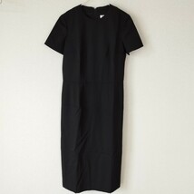 送230★コムデギャルソン レディース　ロング ワンピース　黒　ブラック1377　半袖 COMME des GARCONS ロングワンピース ブラック　即決　S_画像1