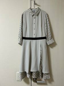 [ unused ] LOVELESS lady's color dress size 36 Loveless [ free shipping ]