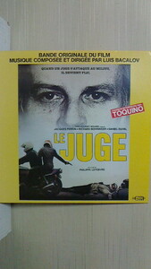 ルイス・バカロフ　" LE JUGE " サウンドトラック盤　30cmLPレコード　フランス盤