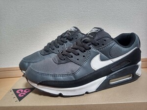 ナイキ　エアマックス90　26.5cm　ブラック ダークグレー　ホワイト　airmax