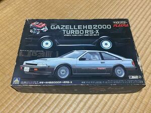 アオシマ プラモデル 1/24 日産 ガゼール HB　2000 TURBO RS-X チューニングカー プラズマパワーシリーズ / 旧車 タミヤ 当時物 GAZELLE