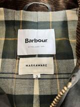 Barbour for MARKAWARE & EDIFICE バブアー 別注 BURGHLEY（バーレー）　サイズ3 希少_画像9