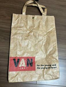 未使用新品　VAN バン　トートバッグ