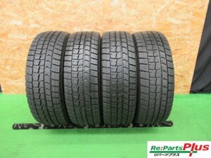 ★A1482MZ　DUNLOP　WM02　205/65R15　冬タイヤ　4本　中古